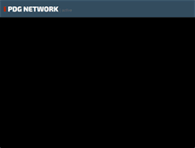 Tablet Screenshot of pdg.net