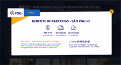 Desktop Screenshot of imob.pdg.com.br